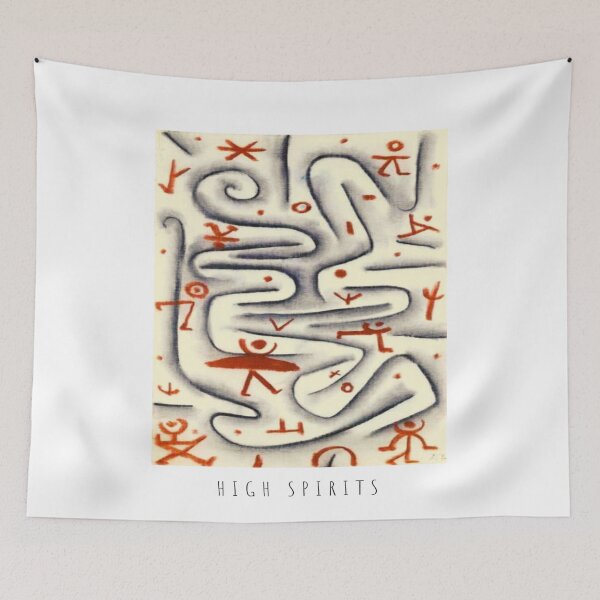 Item preview, Paul Klee Art t-shirt High Spirits 1937 designed and sold by AvantGardeArt52.