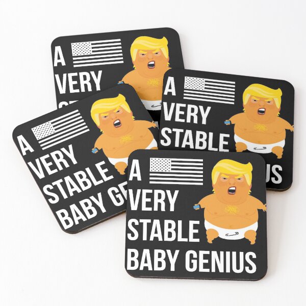 Item preview, Stable Baby Genius - Baby Trump designed and sold by DiscoBoogie.