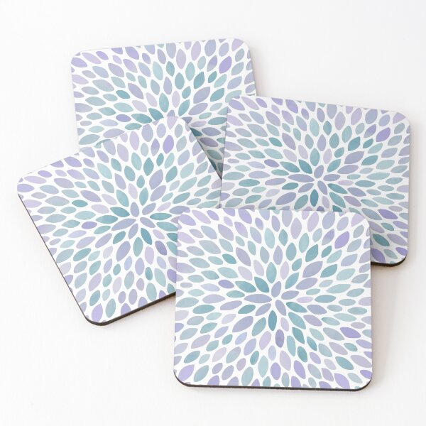Item preview, Flower Bloom Pattern, Lilac, Purple and Teal designed and sold by meggydesigns.