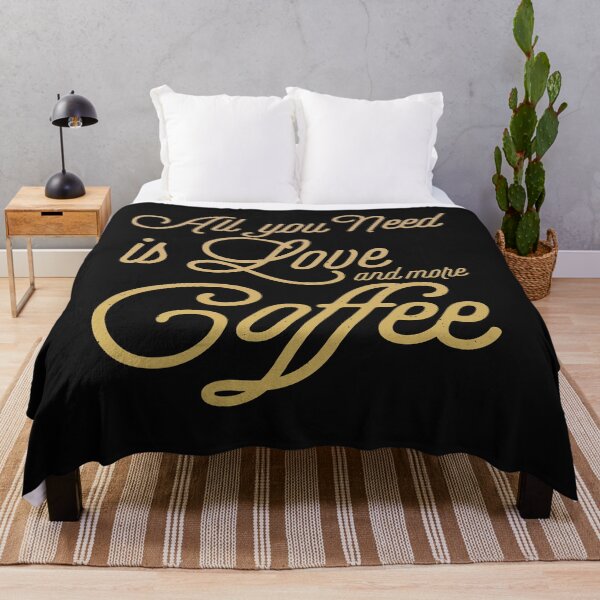 Item preview, All You need is Love & More Coffee Lover Funny Cute T-Shirt designed and sold by findgreatshirts.