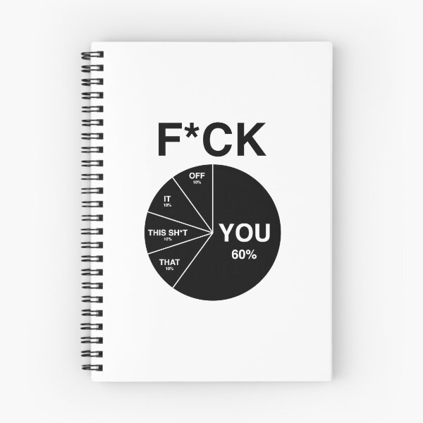 Item preview, FUCK PIE CHART designed and sold by Evelyusstuff.