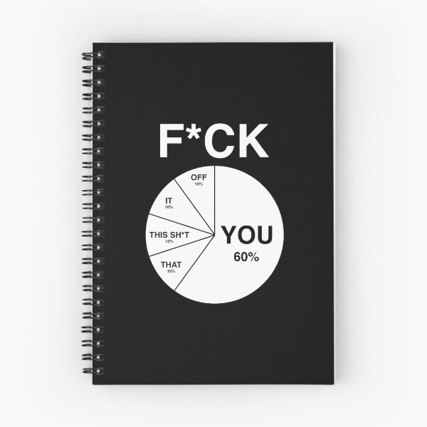Item preview, FUCK PIE CHART designed and sold by Evelyusstuff.