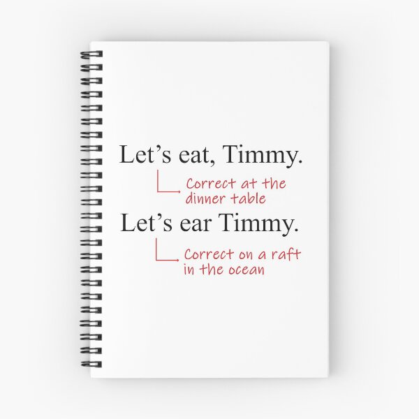Item preview, Funny Punctuation Grammar Lovers Timmy Humor designed and sold by Evelyusstuff.