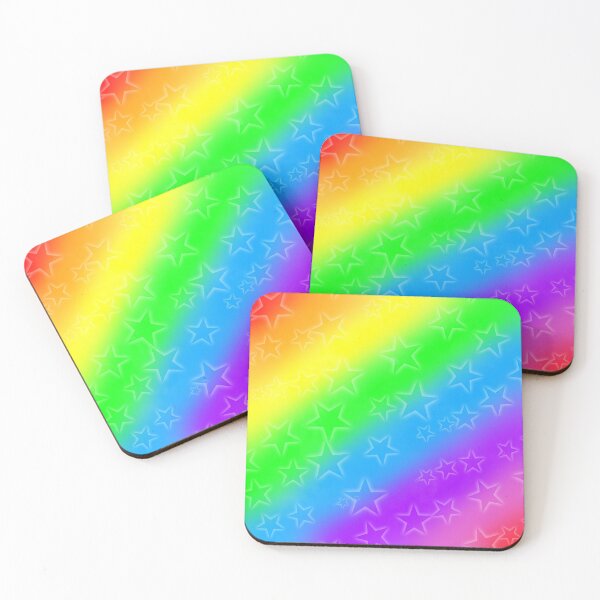 Item preview, Rainbow stars designed and sold by Melanie Jeyakkumar.
