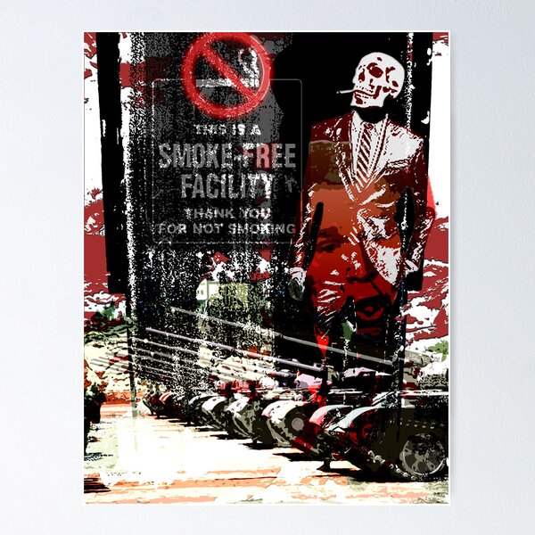 Item preview, Peach-Ninja Project - No smoking designed and sold by MeganGPhoto.