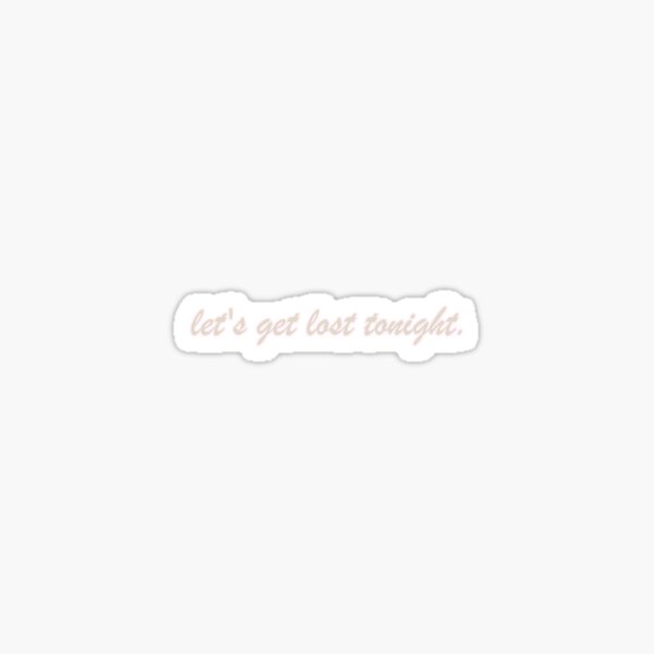 Item preview, let's get lost designed and sold by hiddenreference.