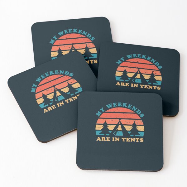 Item preview, My Weekends Are In Tents designed and sold by Texterns.