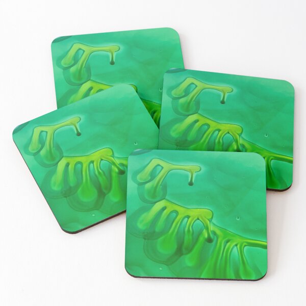 Item preview, Green Alcohol Ink Abstract designed and sold by Beckyporterart.