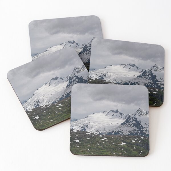 Item preview, Sunlight on Snow-capped Mountains, Alaska designed and sold by AnitaLynne.