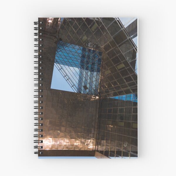 Item preview, Copper, Glass and Steel Geometry - Fabulous Modern Architecture in London, UK - Horizontal designed and sold by Georgia Mizuleva.
