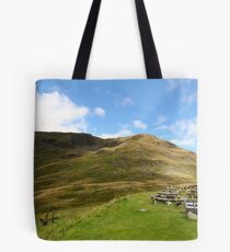 Red Screes Tote Bag