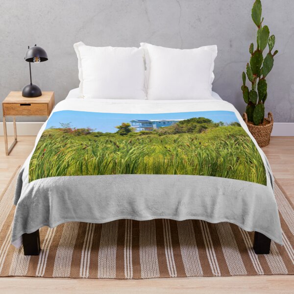 Item preview, Beach House With Cattails designed and sold by Cynthia48.