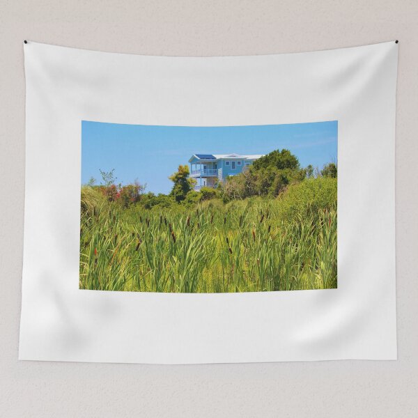 Item preview, Beach House With Cattails designed and sold by Cynthia48.