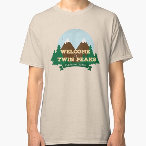 welcome to twin peaks t shirt