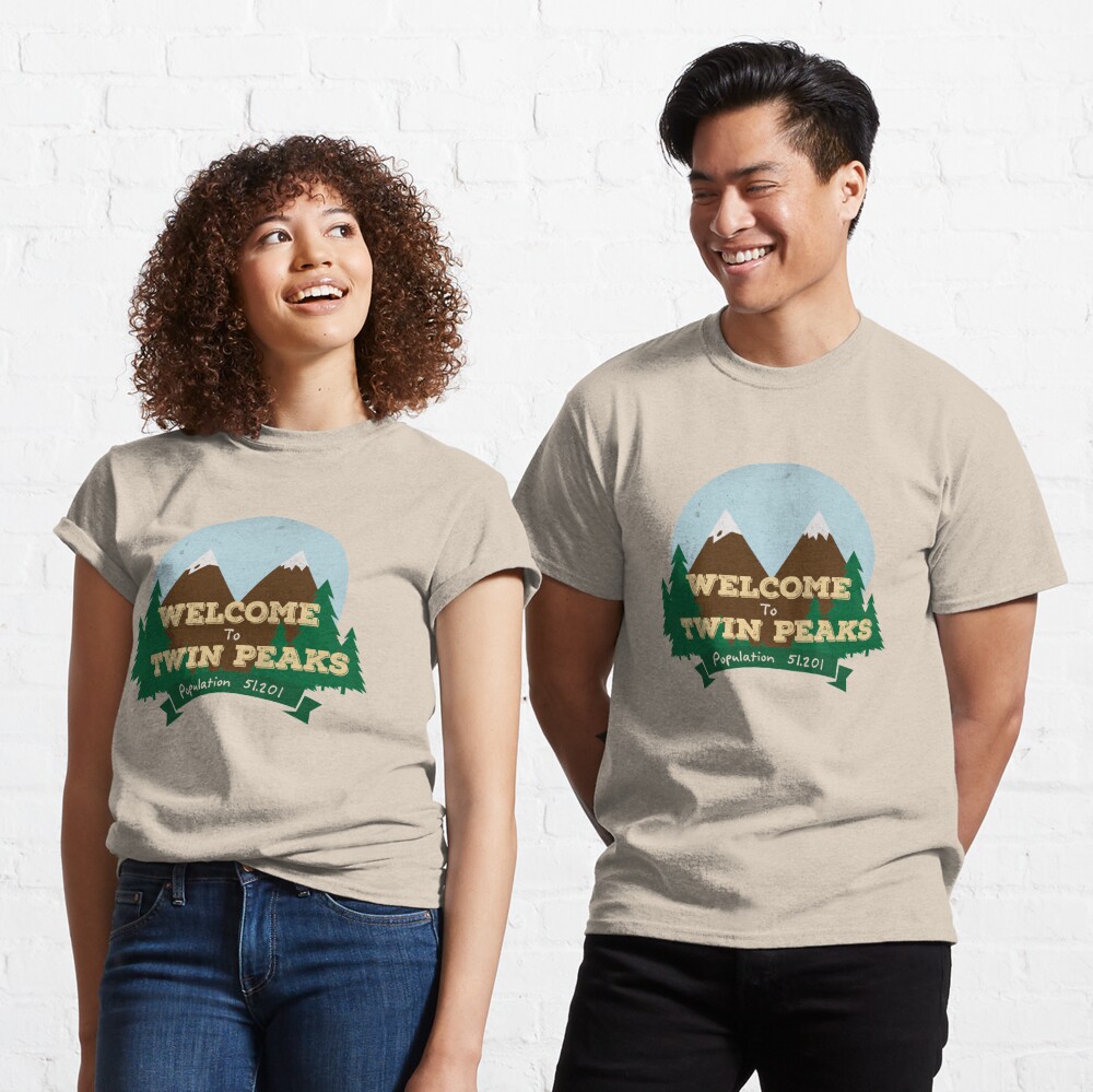 welcome to twin peaks t shirt