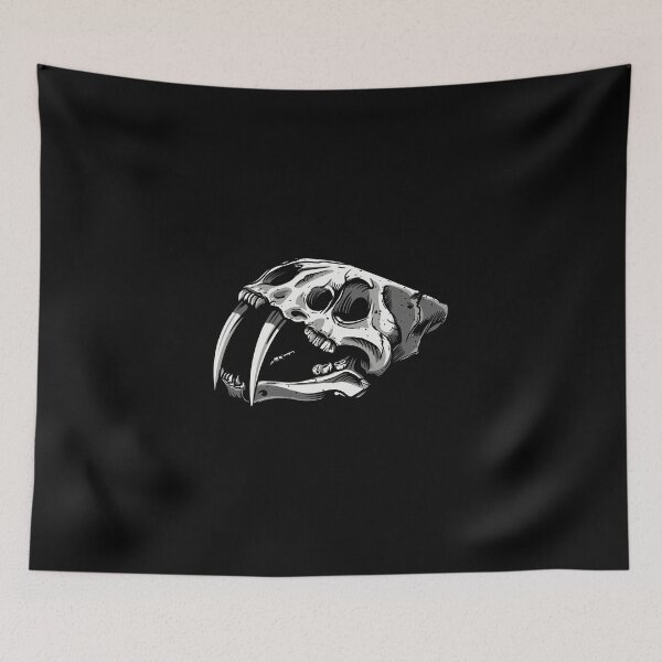 Item preview, Saber Tooth Tiger Skull designed and sold by Shawnwayneh.