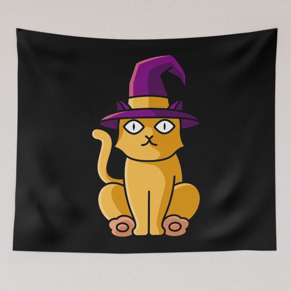 Item preview, Cat witch, cat witchcraft magic halloween designed and sold by tonstan.