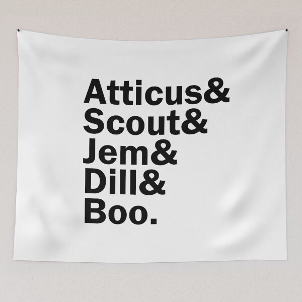 Item preview, Atticus&, Scout&, Jem&, Dill&, Boo. designed and sold by xdangerline.