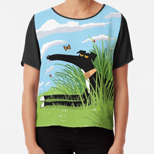 Summer Derp Chiffon Top