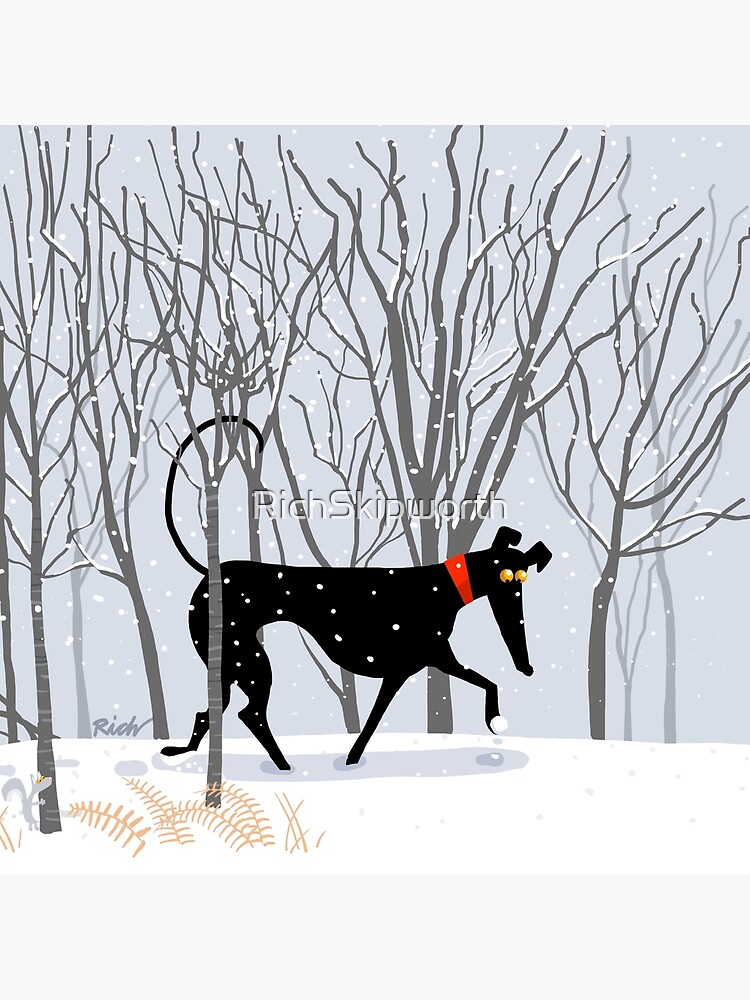 Winter Hound  by RichSkipworth