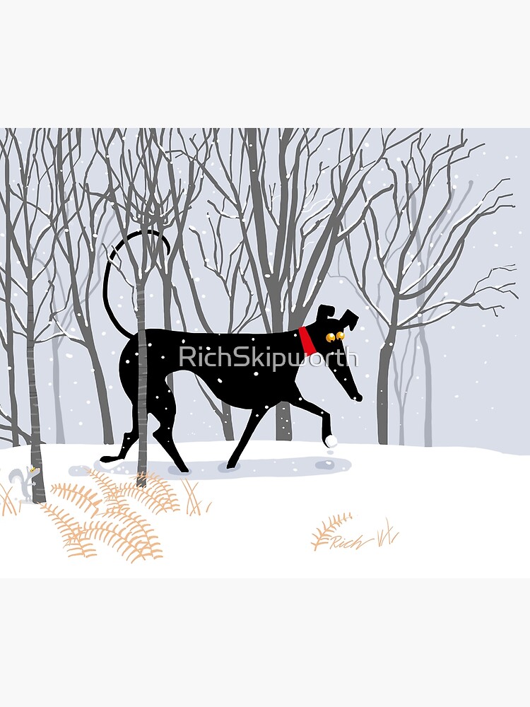 Winter Hound by RichSkipworth