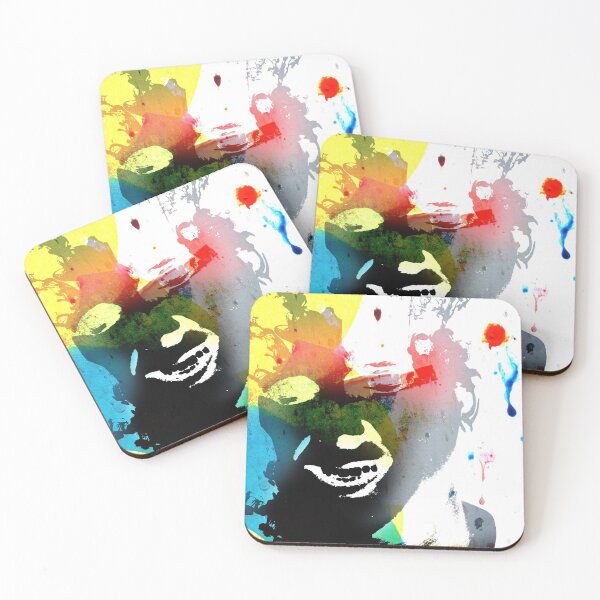 Item preview, Ink splatter face designed and sold by CompletelyBear.