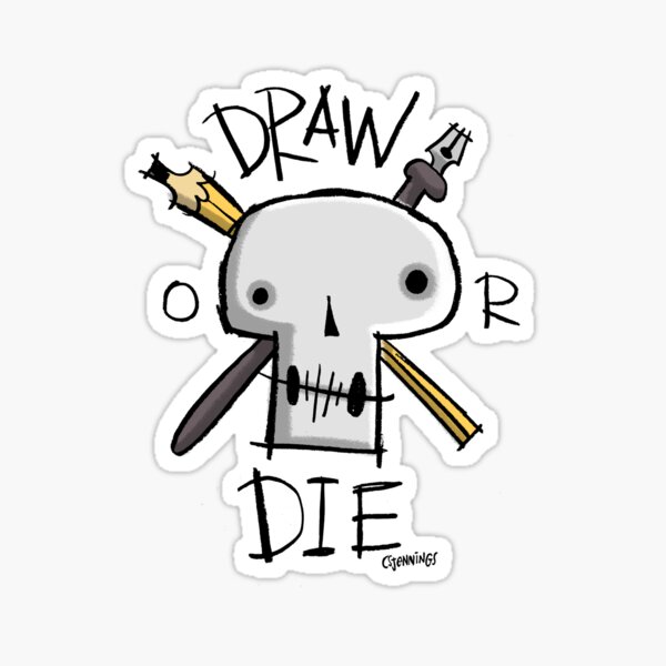 Item preview, Draw or Die  designed and sold by CS Jennings.