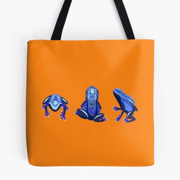 Item preview, Blue poison dart frogs designed and sold by JurassicHamster.