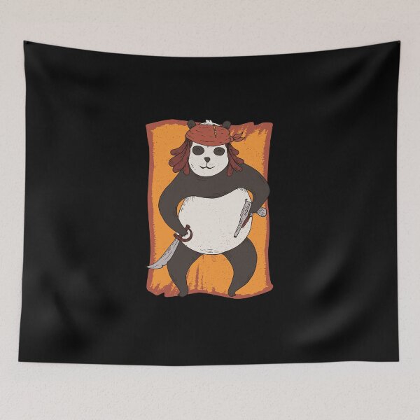 Item preview, PANDA PIRATE COMIC CARTOON  designed and sold by Timcito.