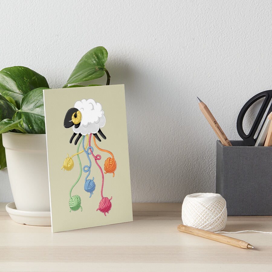 Item preview, Art Board Print designed and sold by freeminds.