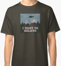 X-Files Twin Peaks mashup Classic T-Shirt