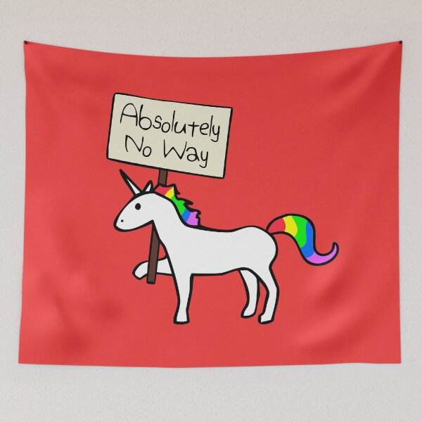 Aperçu de l'œuvre Absolument pas possible (Licorne) créée et vendue par jezkemp.