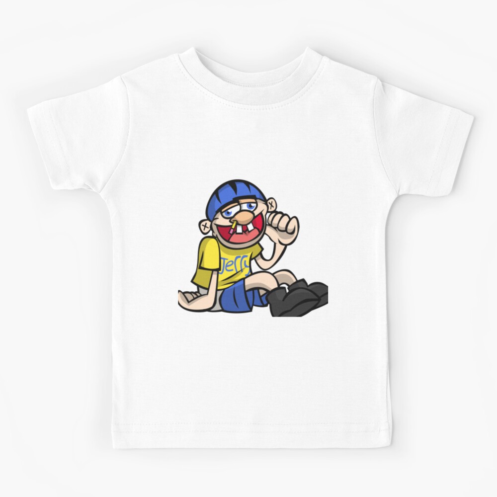 Sml Jeffy Kids T Shirt By Crazycrazydan Redbubble - jeffy t shirt roblox