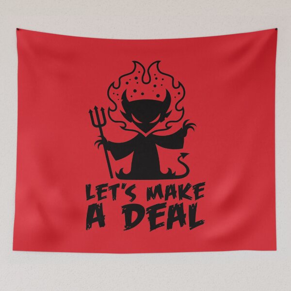 Item preview, Deal With The Devil designed and sold by fizzgig.