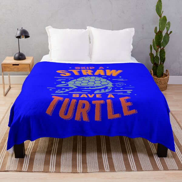 Item preview, Skip a Straw Save a Turtle Retro Gift for Environmentalist designed and sold by Hananiah Merch.