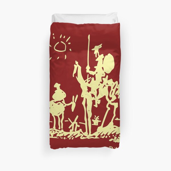 Pablo Picasso Don Quixote 1955 Artwork Shirt, Reproduction Duvet Cover