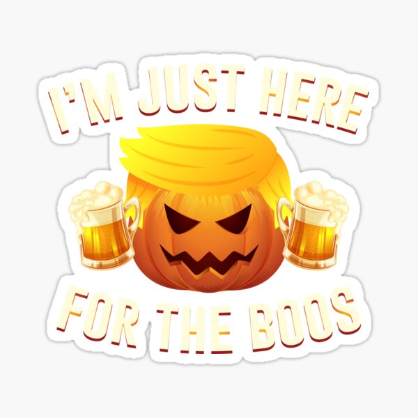 Item preview, Trumpkin Im just here for the Boos Halloween Costume designed and sold by Hananiah Merch.