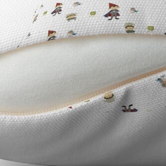 Alternate view of Mini Minimalistic Over the Garden Wall Floor Pillow
