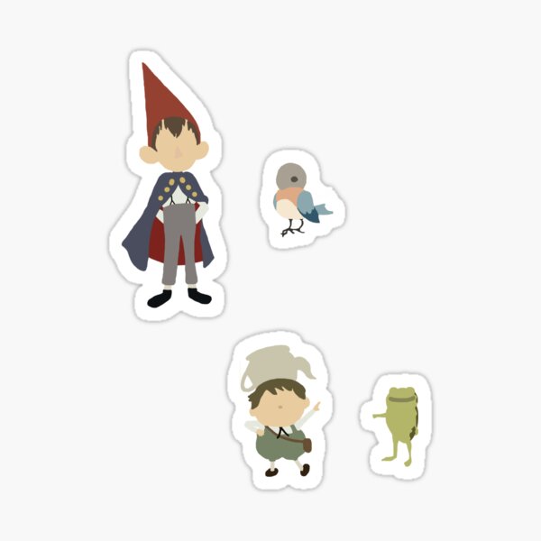 Mini Minimalistic Over the Garden Wall Sticker