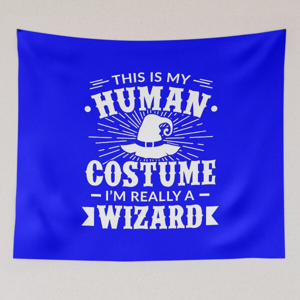 Item preview, Human Costume Im Really a Wizard Halloween Gift designed and sold by Hananiah Merch.
