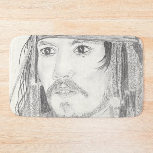 Artikelvorschau, Johnny Depp - Kapitän Jack Sparrow entworfen und verkauft von Deelectableart.