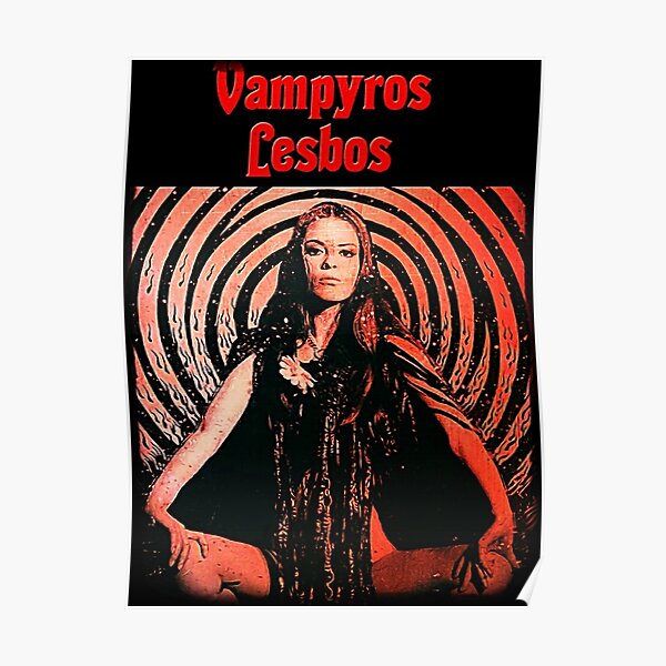 "Vampyros Lesbos" Poster For Sale By Rcmarble | Redbubble