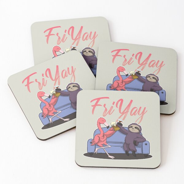 Item preview, Friyay Sloth Flamingo designed and sold by frankidavids.