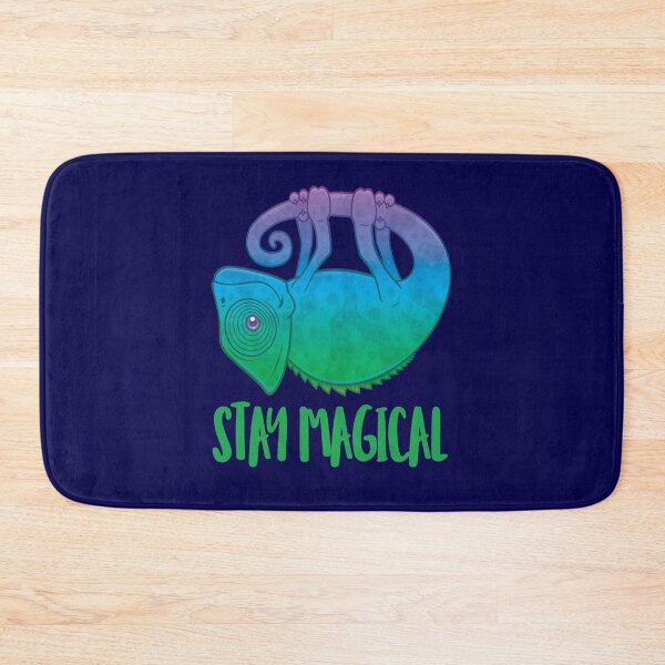 Item preview, Stay Magical Levitating Chameleon designed and sold by fizzgig.