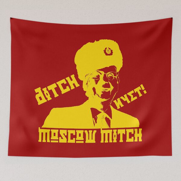 Item preview, Ditch Moscow Mitch NYET! - Gold Edition designed and sold by Thelittlelord.