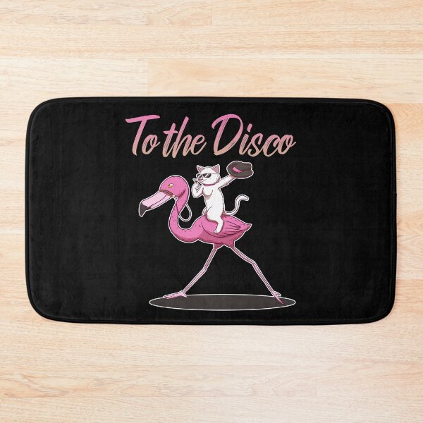 Item preview, Cool Cat Riding Flamingo designed and sold by frankidavids.