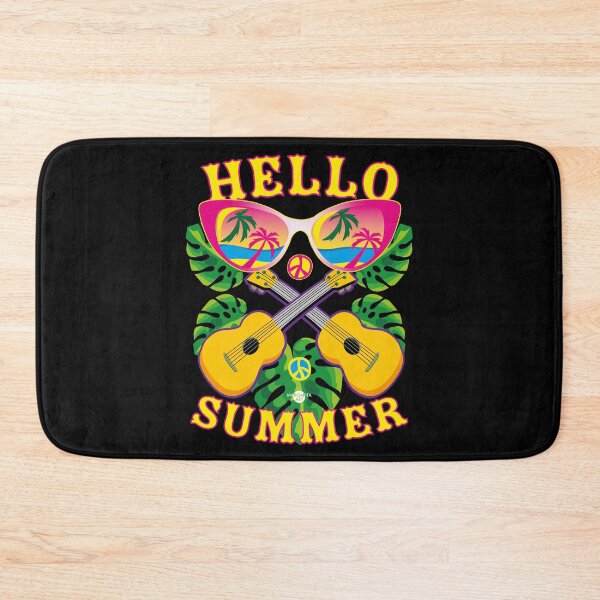 Item preview, 88 Hello Summer sunglasses palm guitars Peace designed and sold by Margarita-Art.