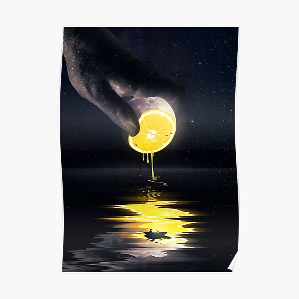 Le Moon Poster