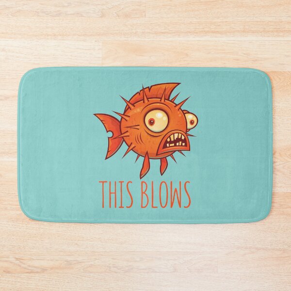 Item preview, This Blows Porcupine Blowfish designed and sold by fizzgig.