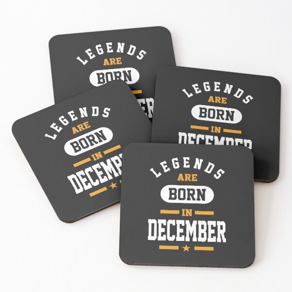 Item preview, Legends Are Born In December designed and sold by cidolopez.